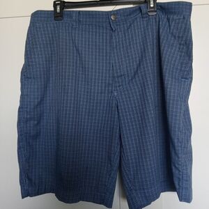 Callaway Blue Flat Front Shorts Waist 38" EUC